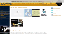 Desktop Screenshot of darkskydiscovery.org.uk